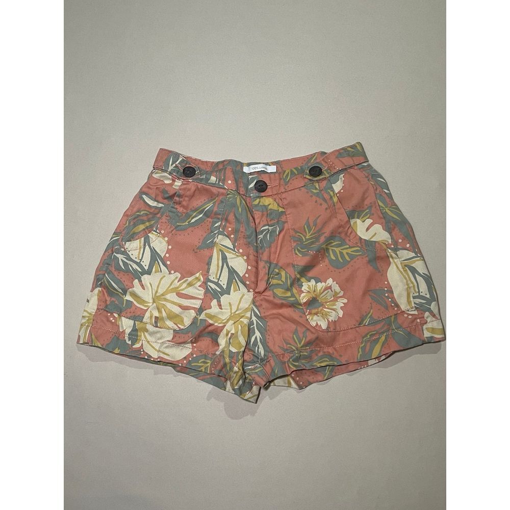 cynthia rowley floral shorts size‎ 2